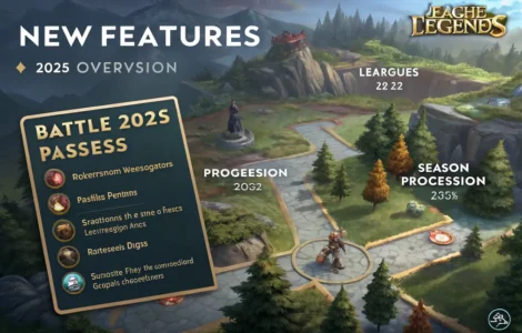 Обзор нововведений League of Legends 2025: боевые пассы, сезоны и система прогрессии